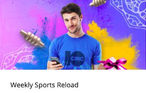 10Cric Weekly Sports Reload