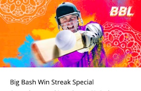 10CRIC Big Bash Win Streak Special