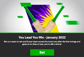 Betway You Lead You Win January 2022