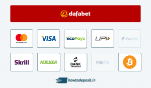 dafabet payment methods