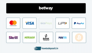 betway payment methods