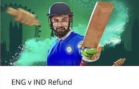 India Vs England Refund Promo 2022