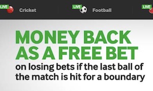 betway july boundary money back special 2022