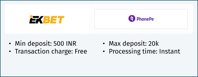 ekbet phonepe payments