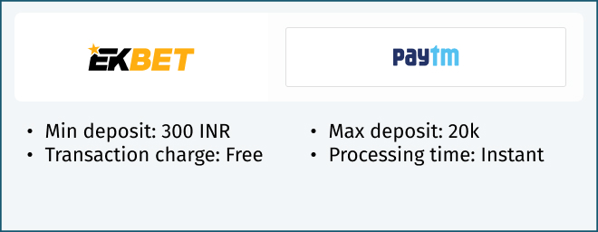 ekbet paytm payments