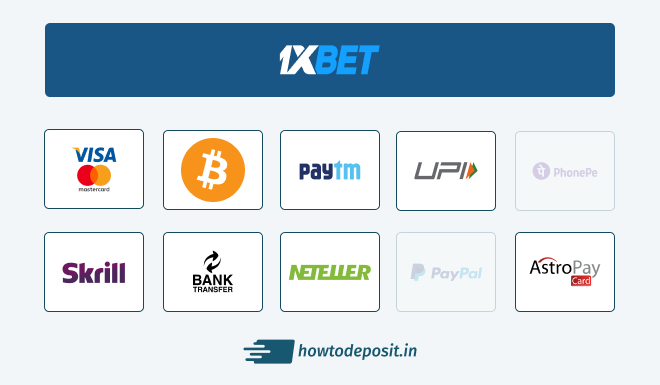 1xbet withdrawal options