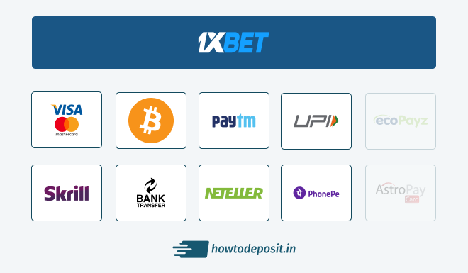 1xbet deposit options