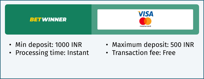 betwinner payment method